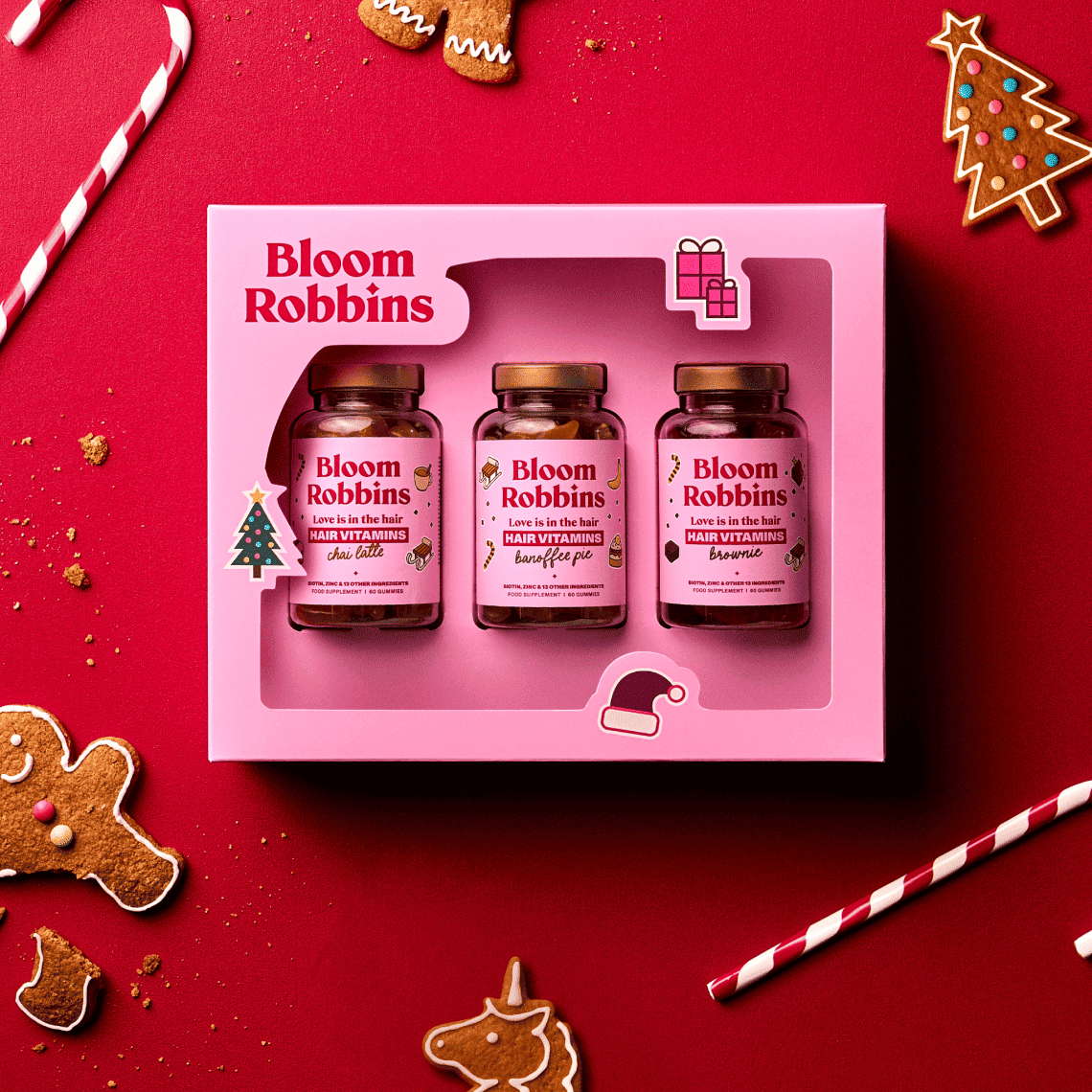 Winter Trio Limitka: Vitamíny na vlasy s biotinem