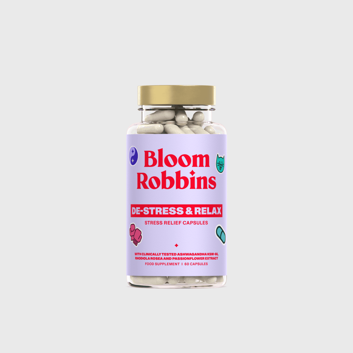 Vitamíny proti stresu s Ashwagandhou - kapsle