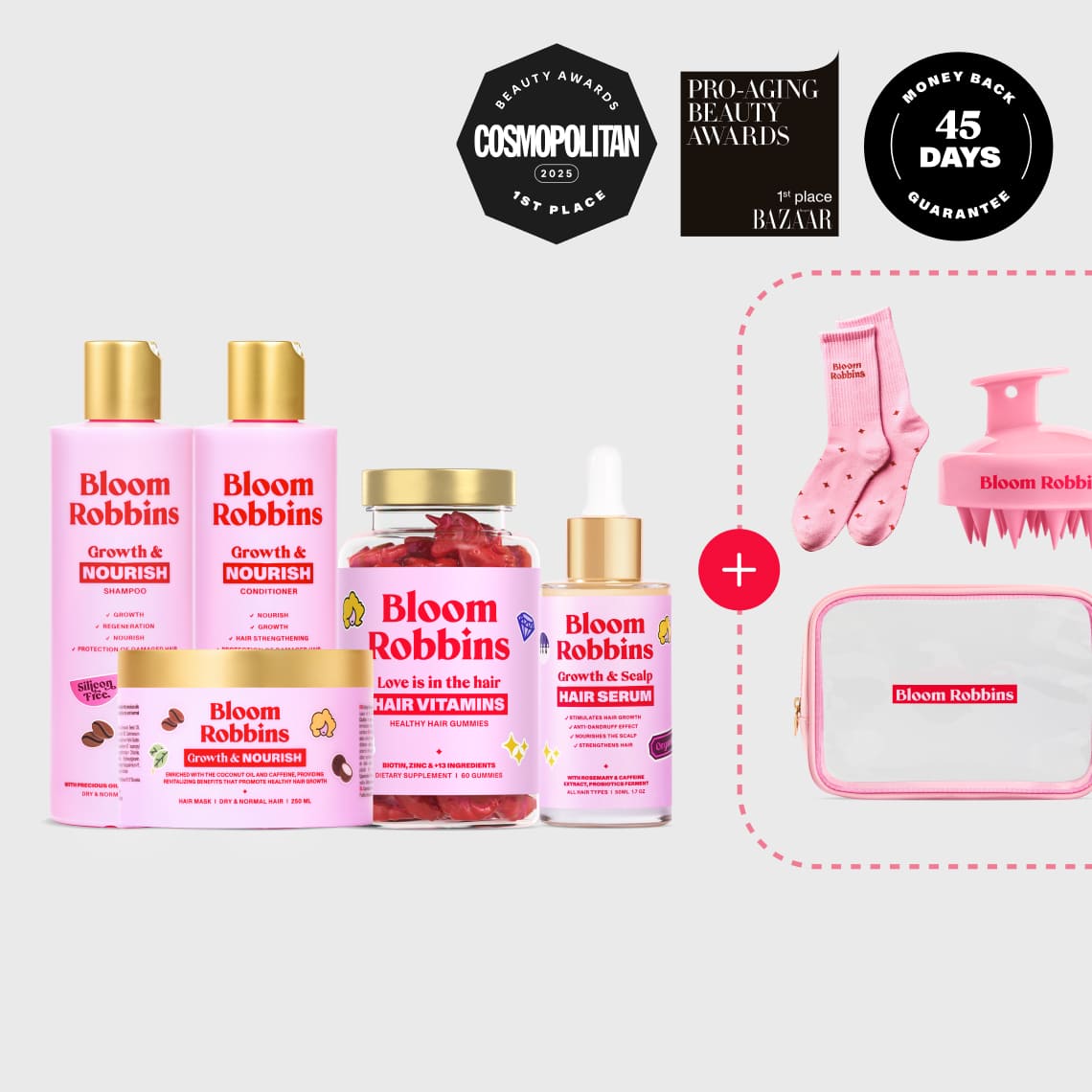 Vlasové balíčky pro růst a výživu vlasů