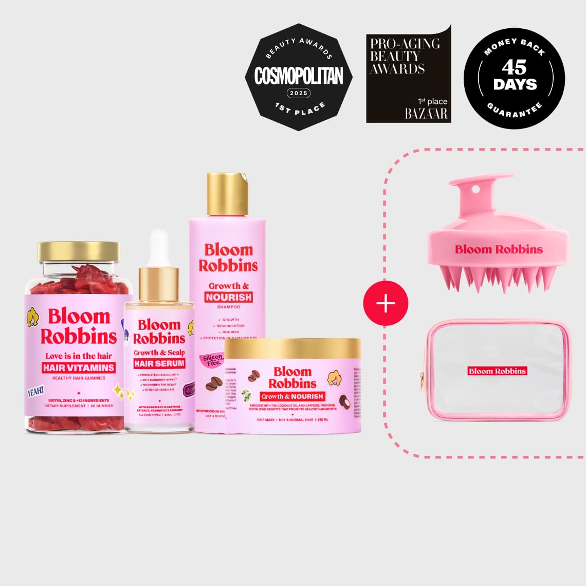 Vlasové balíčky pro růst a výživu vlasů