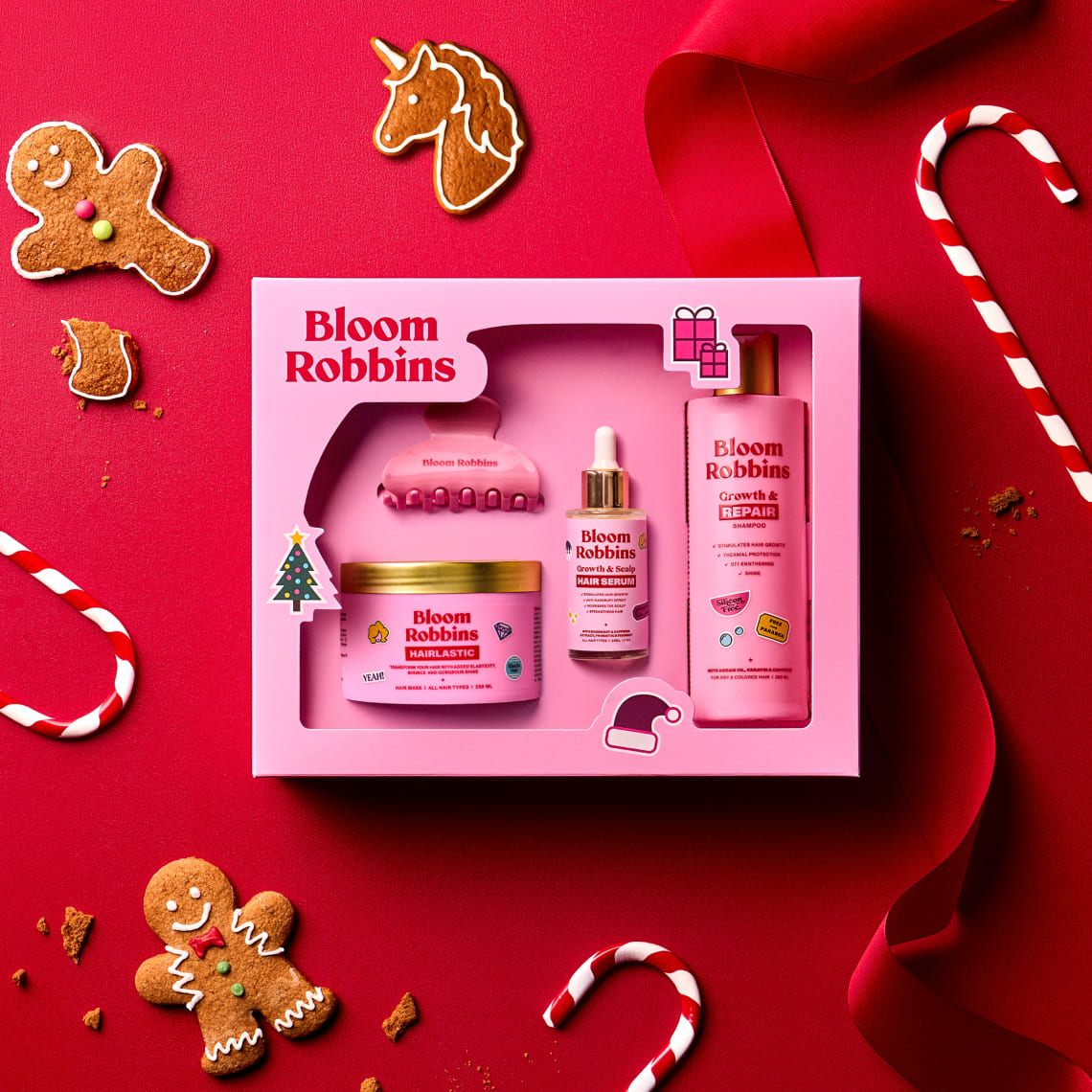 VÁNOČNÍ TRIO ŠAMPON, SÉRUM & MASKA