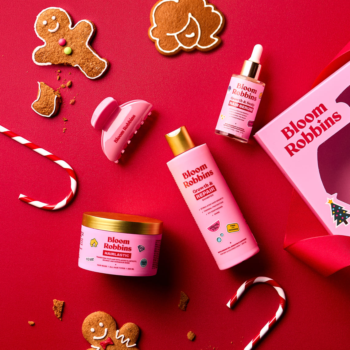 VÁNOČNÍ TRIO ŠAMPON, SÉRUM & MASKA